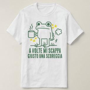 Rã Divertida Café Peida Camiseta