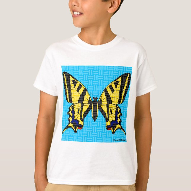 Rabada-de-andorinha (branco) - Camiseta masculina (Frente)
