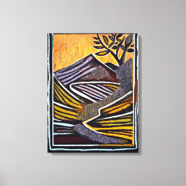 Rabaul - Impressão de Tela Esticada