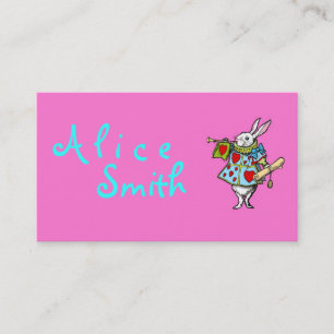Rabbit Alice no mundo das maravilhas dos Cartões