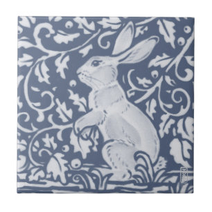 Rabbit Denim Blue Botanic Dedham Delft 
