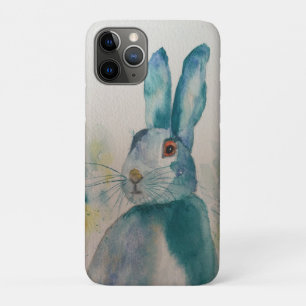 Rabbit Lebre capas de iphone Azul