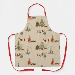 Rabbit Peter feriados natais Apron