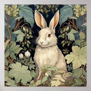 Rabbit Wall Art Willife Poster