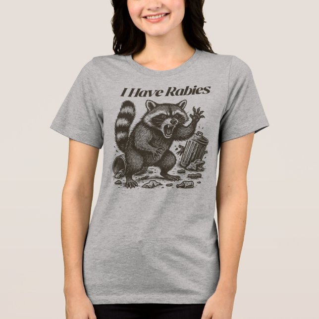 Rabid Raccoon Humor Sarcástico (Frente)