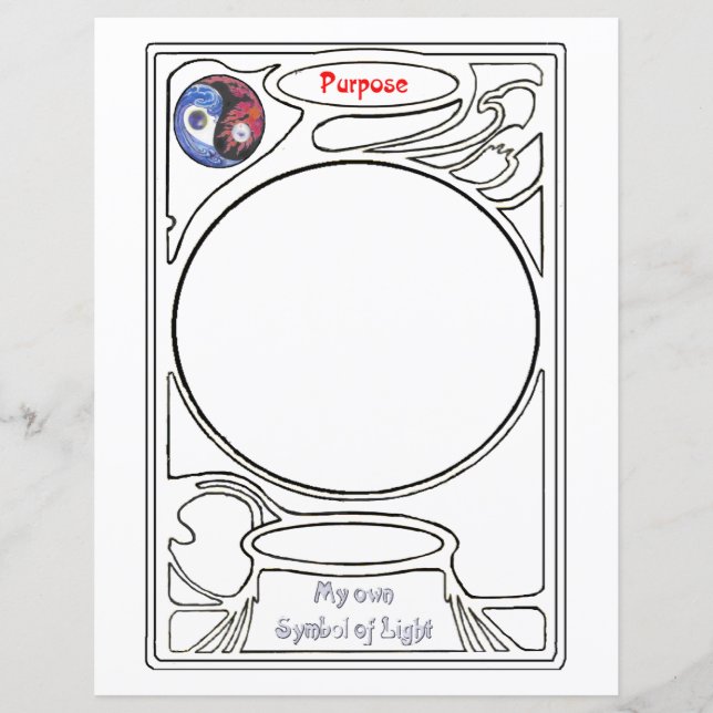 Rabiscar no símbolo da finalidade (Frente)