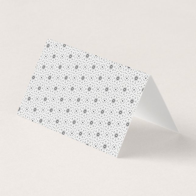 rabisco de abstrato do Maacah001 B&W (Frente)