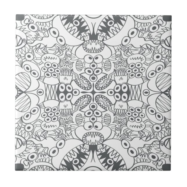 Rabiscos assustadores preparando um susto para voc (Frente)