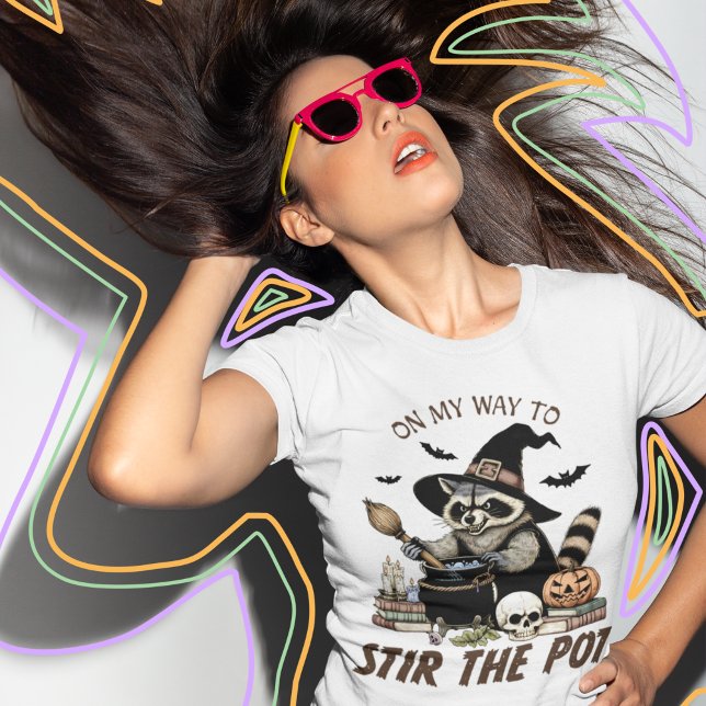 Raccoon Stir o Pote Feral Halloween (Criador carregado)