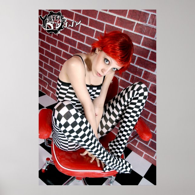 Race Girl Poster (Frente)