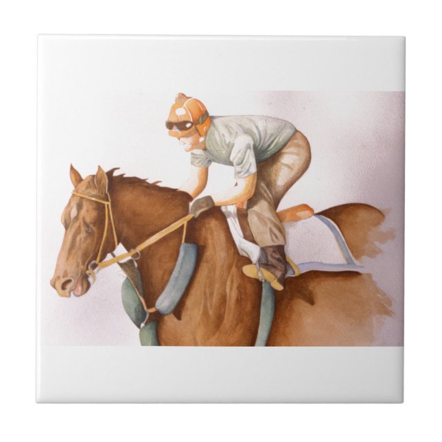 Race Horse e Jockey (Frente)