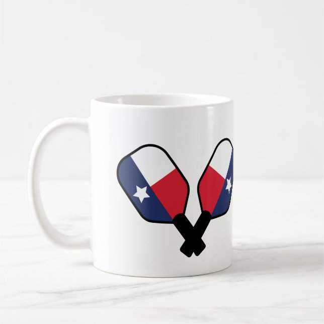 Racetes de Pickleball com xícara de café da bandei (Esquerda)