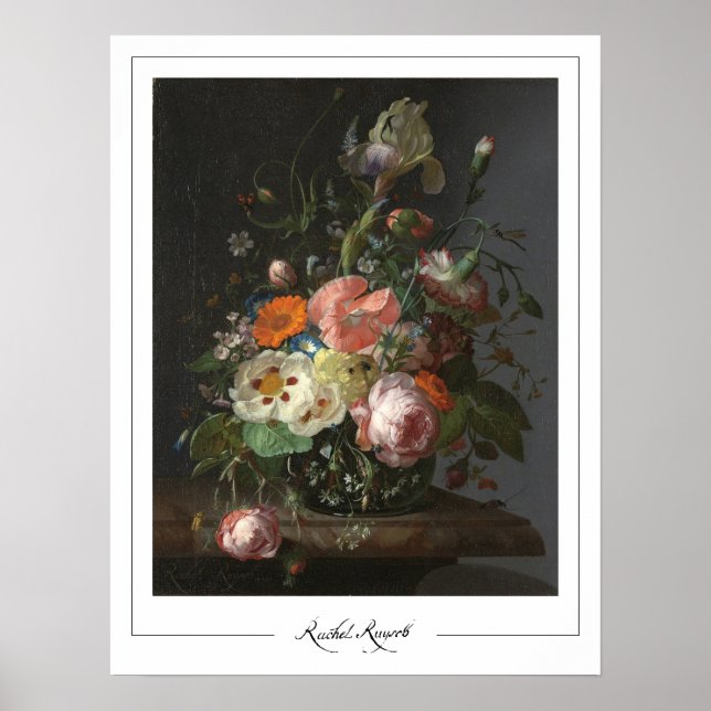 Rachel Ruysch Zedign Art Poster nº 35 (Frente)