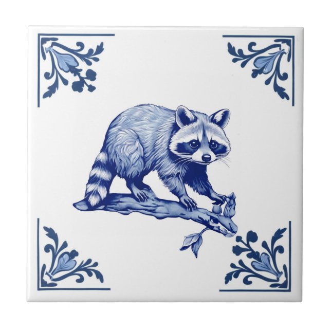 Racion Delft Blue e White Cners Woodland (Frente)