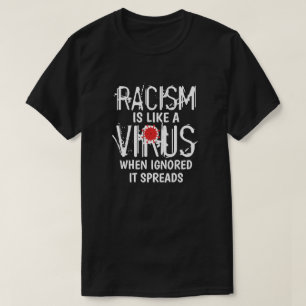 Racismo é como uma camisa de vírus