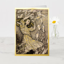 Rackham's Vintage Alice no País das Maravilhas Dob