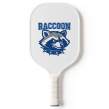 Racquet de Pickleball Guaxinim Azul Personalizado