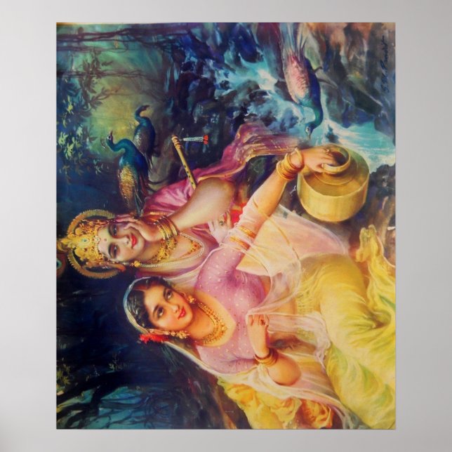 Radha e Krishna poster (Frente)