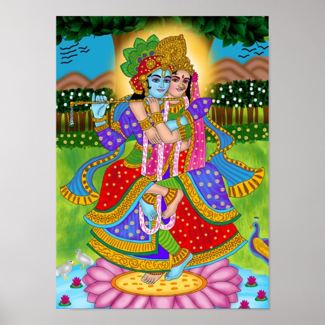 Radha Krishna Poster (Frente)