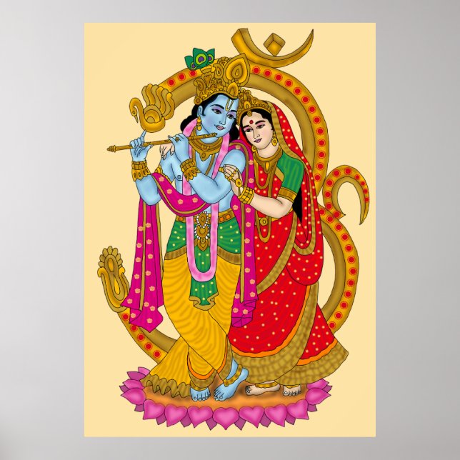 Radha Krishna Poster (Frente)