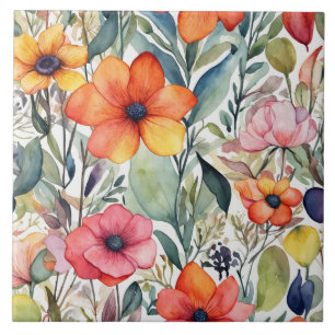 Radiação Floral: Luzes Vibrantes de Design