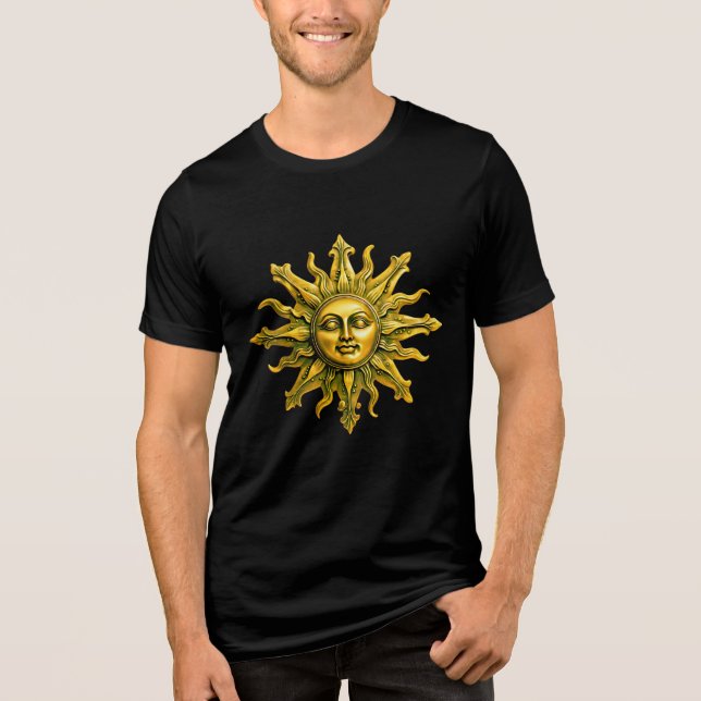 "Radiância Dourada Celestial" O Sol (Frente)