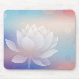Radiant Lotus Mouse Pad