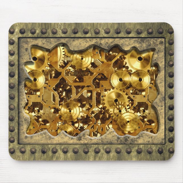 Radical Steampunk 10 Mousepad (Frente)