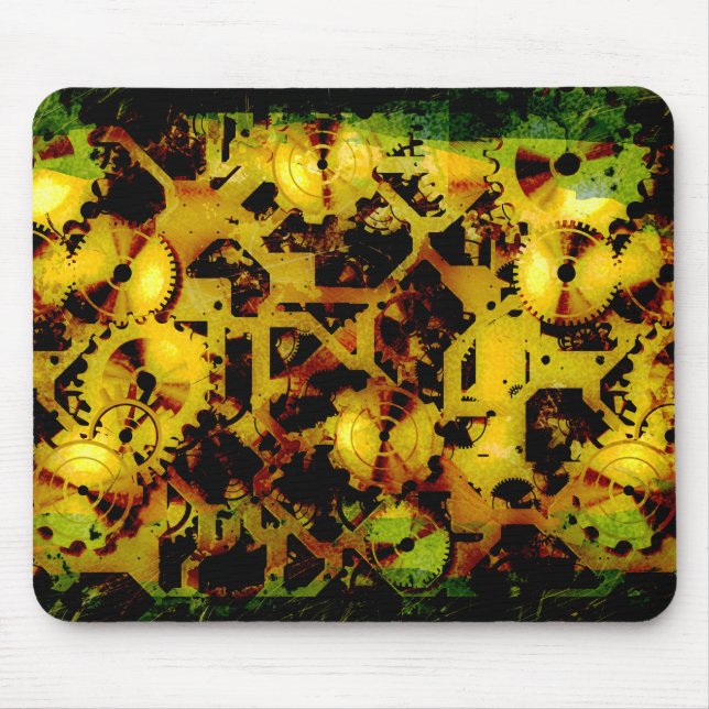 Radical Steampunk 1 Mousepad (Frente)