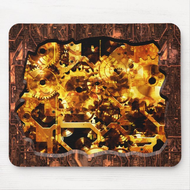 Radical Steampunk 7 Mousepad (Frente)