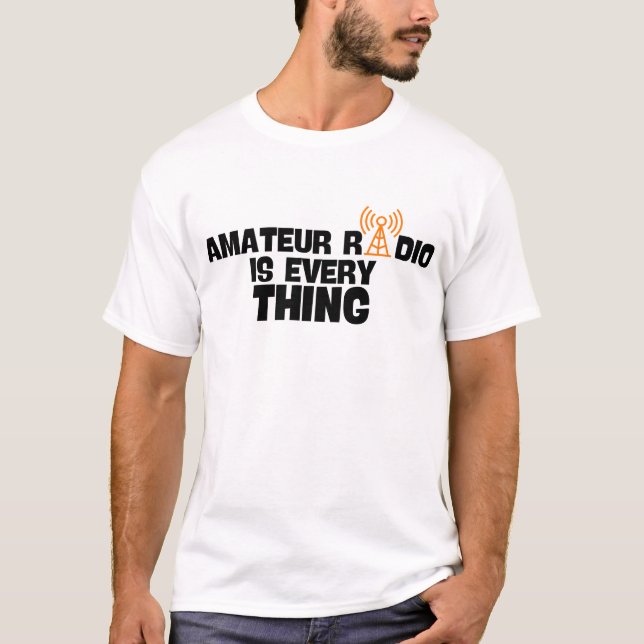 Rádio amador é tudo camisa (Frente)