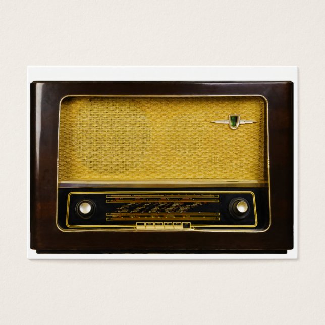 rádio antigo (Frente)