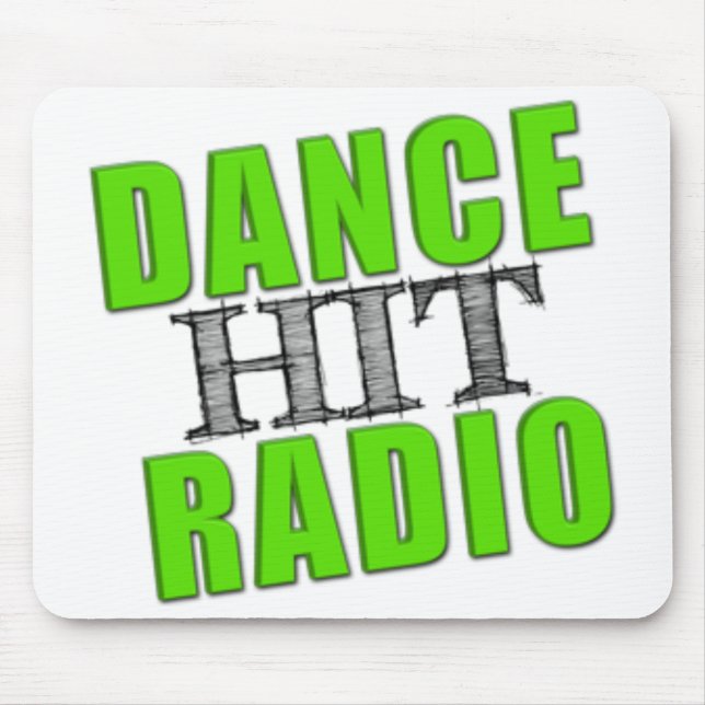 Rádio Mousepad da BATIDA da dança (Frente)