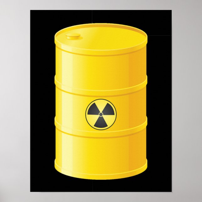 Radioactive Waste Poster (Frente)