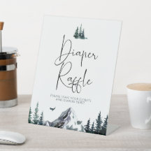 Raffle Chá de fraldas da Floresta Montanha