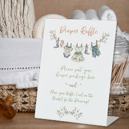 Raffle Chá de fraldas de Linha de Fechamento do Pa