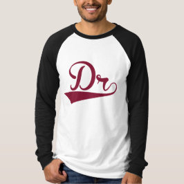 Ragland Camisa do doutor Longo Sleeved marrom e