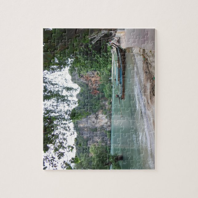 Railay Beach Thailand Jigsee Quebra-cabeça (Vertical)