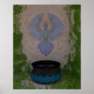 Rain Bird Art Impressão