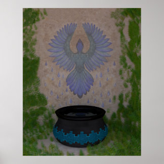 Rain Bird Art Impressão