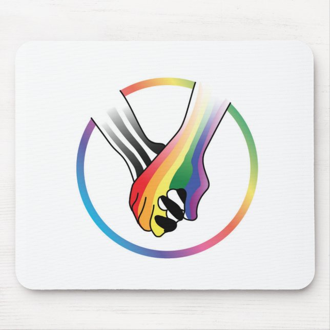 Rainbow & Ally Mousepad (Frente)