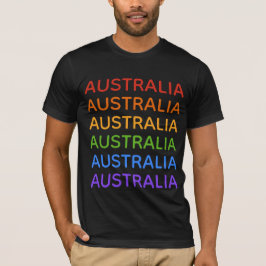 Rainbow Austrália camisas e jaquetas