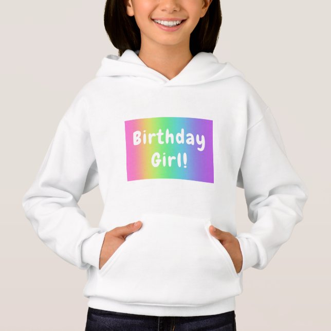 Rainbow Birthday Girl (Frente)