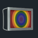 Rainbow Bullseye<br><div class="desc">Círculos concentrados formam um arco-íris de cor. O círculo mais externo é vermelho, seguido de laranja, amarelo, verde, azul, índigo e terminando com violeta no centro. Celebre seu orgulho LGBT ou seu amor pelos arco-íris! Imagem de pixel 7500 x 7500 criada digitalmente. Copyright ©2011 Claire E. Skinner, Todos os direitos...</div>