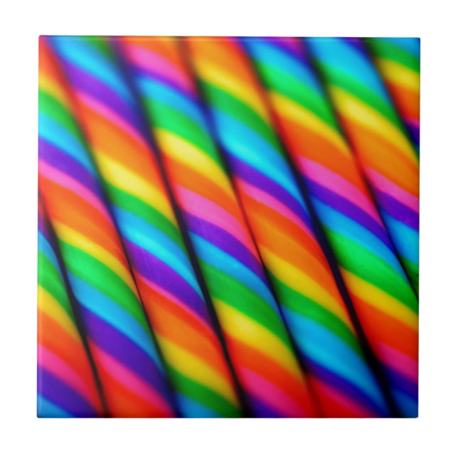 Rainbow Candy Cane (Frente)