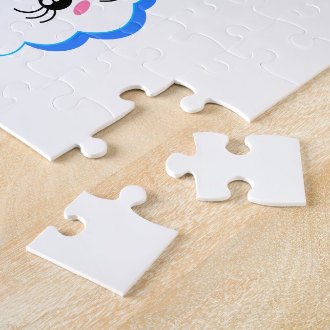 Rainbow Clouds Quebra-cabeça (Lateral)