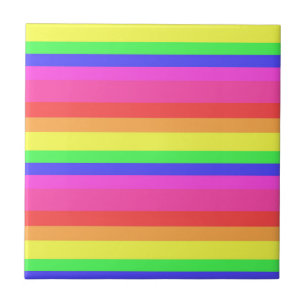Rainbow Color Spectrum Stripes Design