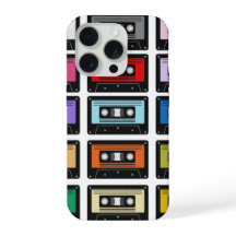 Rainbow Colors Cassettes Print Vintage Cassette Ta