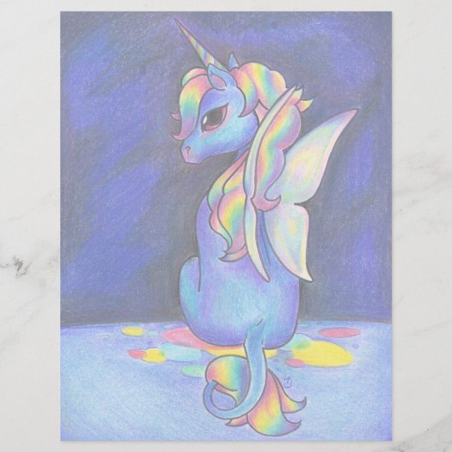 Rainbow Faerie Unicorn (Frente)