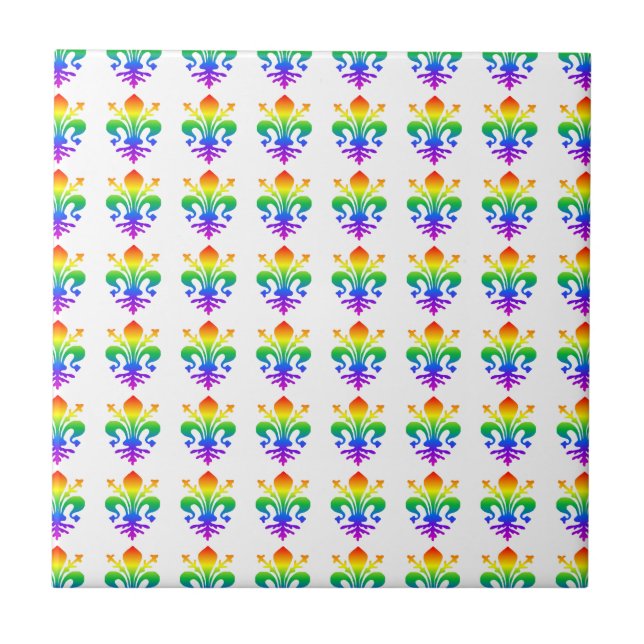 Rainbow Fleur-de-lis (Frente)